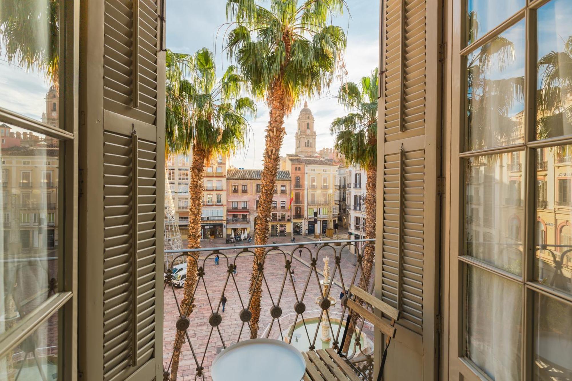 Appartement Plaza De La Constitucion à Málaga Extérieur photo