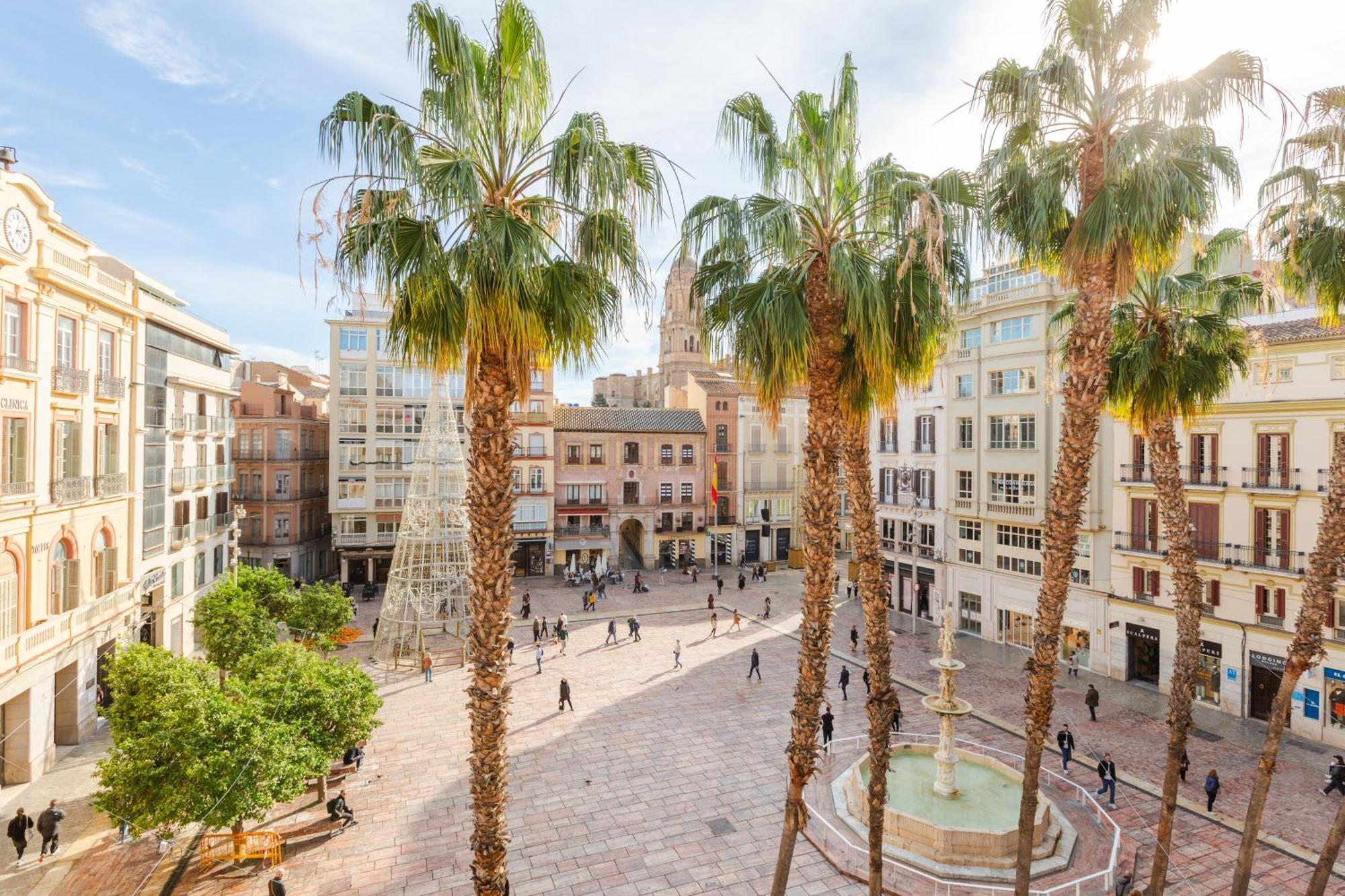 Appartement Plaza De La Constitucion à Málaga Extérieur photo