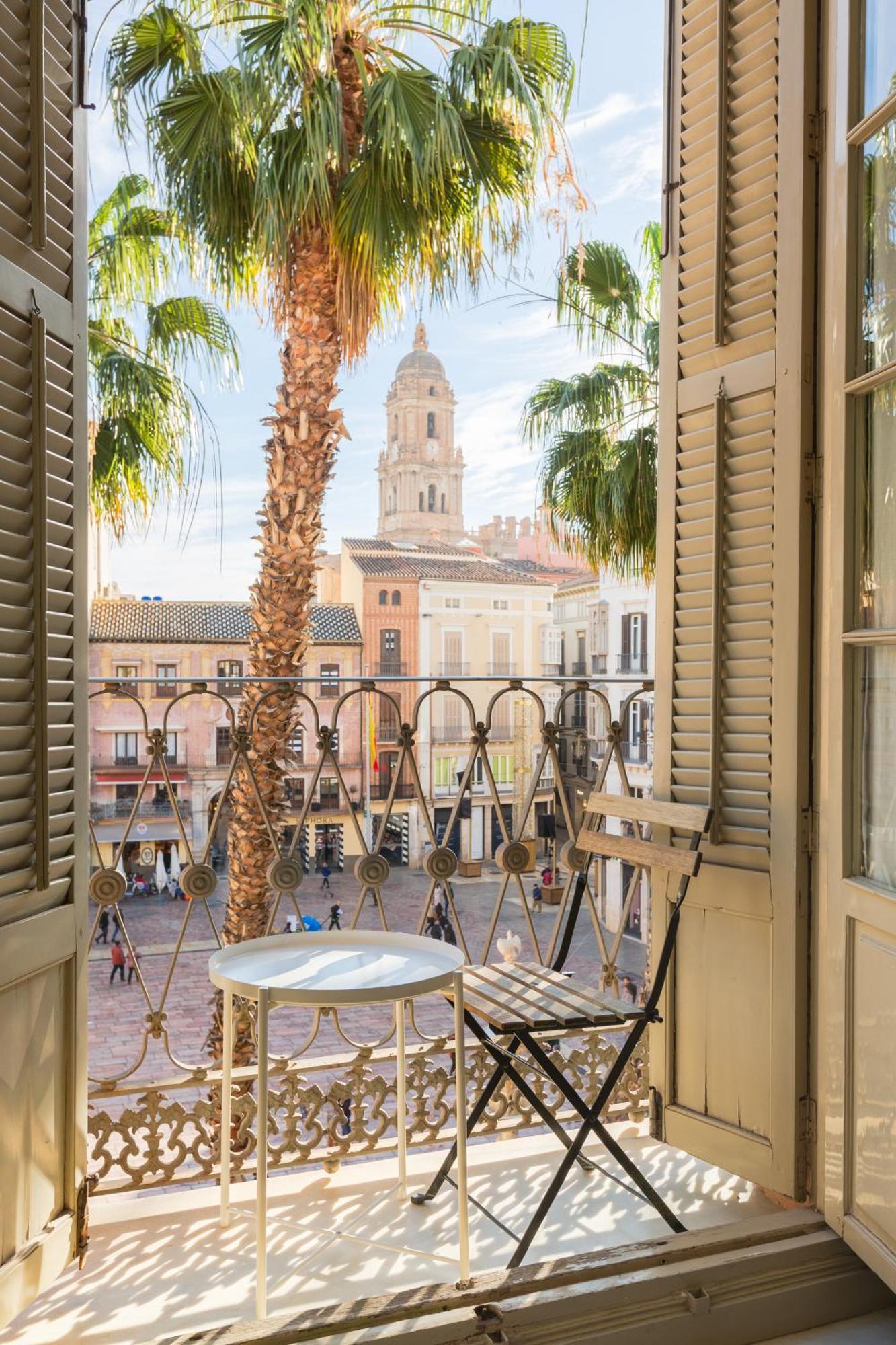 Appartement Plaza De La Constitucion à Málaga Extérieur photo