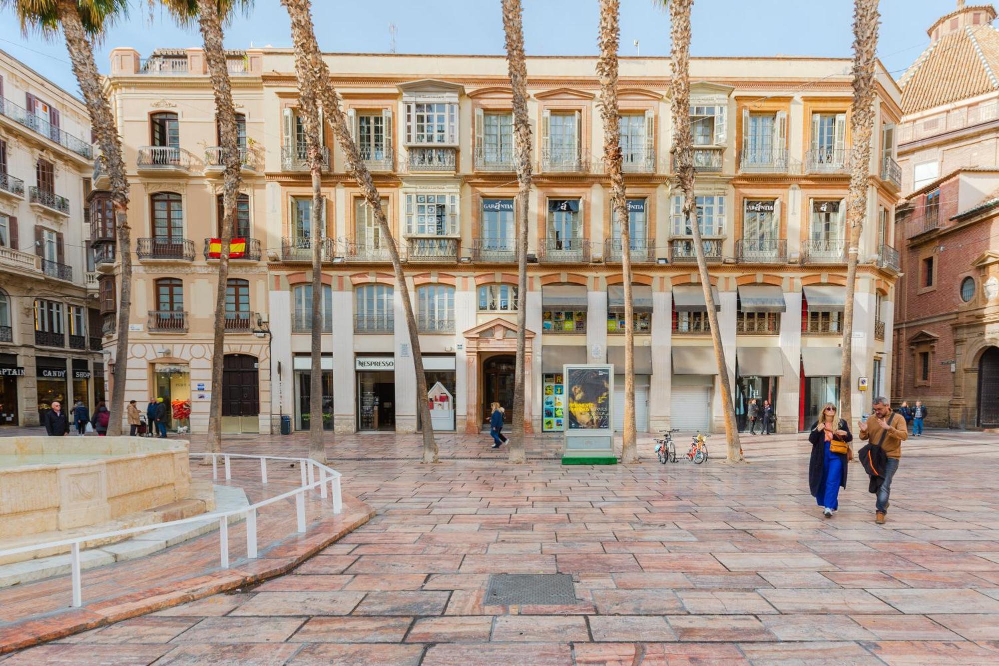 Appartement Plaza De La Constitucion à Málaga Extérieur photo